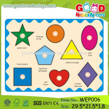 ODM & OEM wooden educational toys geometric puzzle for children